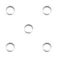 thumbnail image 1 of Naiovety Molde de anillos para pasteles, de primera calidad, práctico, fácil de usar, anillos de repostería, herramientas para hornear para Type2 NO2, 1 of 6