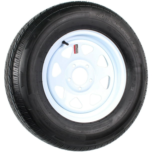 2 Pack Radial Mounted Trailer Tire Rim St5 75r15 Lrd 5 4 5 White Spoke Wheel Walmart Com Walmart Com 2 Pack Radial Mounted Trailer Tire Rim St5 75r15 Lrd 5 4 5 White Spoke Wheel Walmart Com Walmart Com