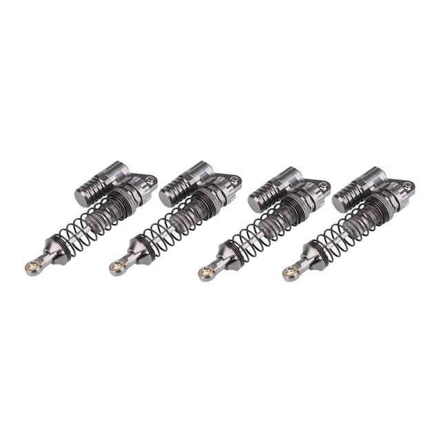 fastboy 4 Pieces RC Car Shock Absorbers Portable Remote Control Metal Dampers Automotive Accessories Replacement for Axial SCX10/D90