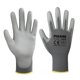 thumbnail image 2 of Dulfine Guantes De Trabajo De Seguridad Para Hombre, Talla Grande, Color Gris, 60 Pares, Con Revestimiento Fino De Poliuretano, Para Tareas Generales Ligeras A Medianas, 2 of 5