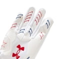 thumbnail image 2 of Guantes de Fútbol Americano para Niños Under Armour F9 Blanco Talla Pequeña, 2 of 3
