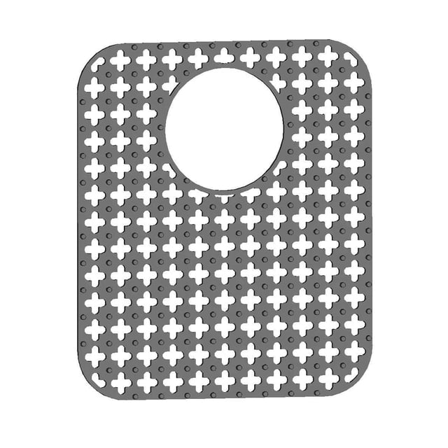 Injueey Protector de fregadero aislamiento térmico para lavavajillas, alfombrillas de drenaje antiobstrucción, rejilla antideslizante, secado Cocina y Comedor