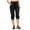 Black, variant on Travel Pants for Women Slim Fit Relaxed Fit Stretch Cropped Pants Breathable Nylon Baggy Pants Multi-Pocket