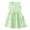 z03-Green, variant on Toddler Kids Baby Girl Clothes Summer Sleeveless Floral Cartoon Plaid Dress Casual Beach Dresses Outfits Soft & Cute Pajamas for Kids