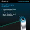 thumbnail image 4 of Dreamline DL-6032-06 Prism 74-3/4" High X 40" Wide Frameless Neo-Angle Shower Module -, 4 of 11