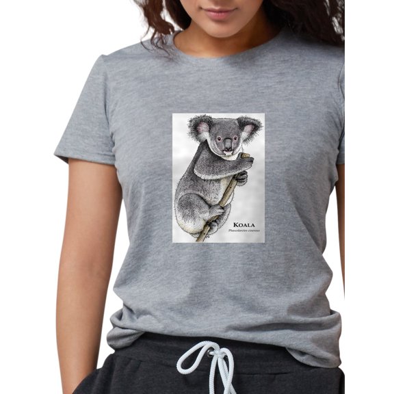 CafePress - Koala Women's Deluxe T Shirt - Womens Tri-blend T-Shirt