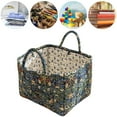 thumbnail image 6 of CARRFA Large Capacity Foldable Boho Fabric Storage Basket, Durable & Soft Floral Laundry Laundry Tote Bag for Home, Picnic, Shopping, Travel, 6 of 7