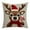 Christmas Theme D, variant on Christmas Theme Pattern Throw Pillowcase, Soft Stuffed Christmas Pillows for Couch, for Christmas Party Outdoor Home Cushion Decorations(18*18in)