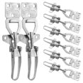 thumbnail image 3 of Beehive Tool Hive Connector Latch Stable Connection Galvanized Steel Beekeepers 8Pcs, 3 of 5
