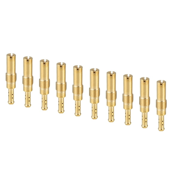 Universal Motorcycle Carburetor Jets Pilot Jets Nozzles 32 35 38 40 42 45 48 50 52 55 Gold Tone 10pcs