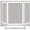 White, variant on Impressions Vanity Lavish Trifold LED Tri Tone Makeup Mirror, 360 Degree Tilt Desk Mirror (Rose Gold)