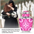 thumbnail image 3 of SABURIAL Pink Urn - Memorial Urns For Human Ashes - Combo 3 - Large With 3 Inch Pack Of 4 - Cremation For Adult - Decorative Urns For Male & Female - Funeral Urn, 3 of 7