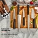 thumbnail image 4 of Juego de bloques de cuchillos KitchenAid Classic Slim con afilador, 14 piezas, 4 of 8