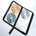 thumbnail image 4 of AMERTEER CD Folder for 80 CD / DVDs / Blu-Rays Sturdy Construction Bag Storage Holder Carry Organizer Case  Yellow, 4 of 6
