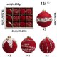 thumbnail image 2 of 12 bolas navideñas de terciopelo plateado con acabado de alambre, adorno colgante para interiores y exteriores, decoración para fiestas, bodas, Halloween, Acción de Gracias, San Valentín., 2 of 5