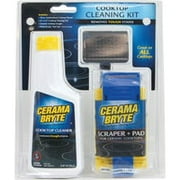Cerama Bryte - Cooktop Cleaning Kit - Includes 10 oz. Bottle of Cerama Bryte ...
