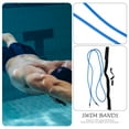 thumbnail image 5 of unbranded 4 Sets Swim Training Kit Swimming Resistance Set Swimming Bungee Belt Kit Swim Exercising Tool, 5 of 8