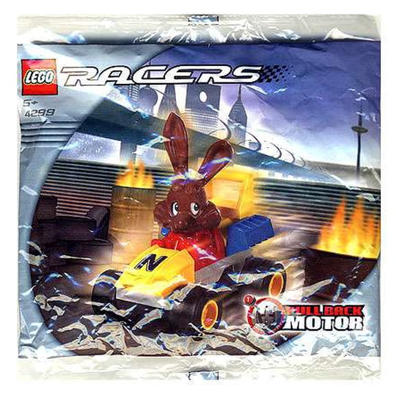 Pre-Owned Racers Nesquik Bunny Set LEGO 4299 [Pull Back Motor]
