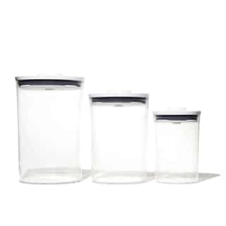 OXO 11219200 Good Grips 6 oz. Clear Standard Chef's Squeeze Bottle with  Black Cap