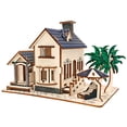 thumbnail image 3 of Juguete del rompecabezas, rompecabezas de madera 3D Villa Kid Toy D Jigsaw Innovación moderna, 3 of 8