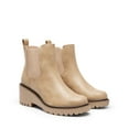 thumbnail image 3 of BURUDANI Women’s Round-Toe Wedge Chelsea Ankle Boots Low Wedge Heel Platform Booties, 3 of 4