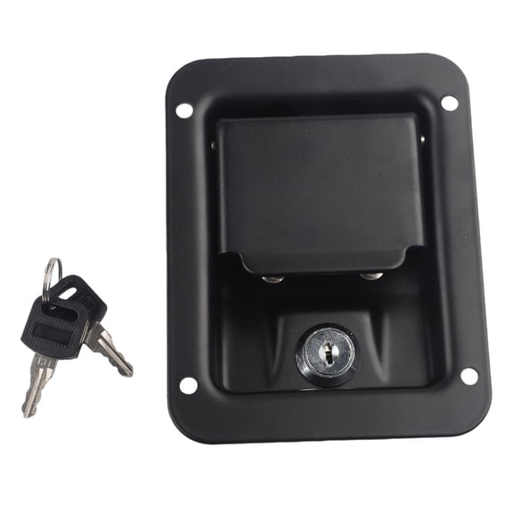Heavy Duty Large Paddle Handle Lock Latch Ideal For Securely Locking Caravans Utes Trucks And Toolboxes With Matching Keys