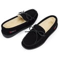 thumbnail image 5 of Alpine Swiss Sabine Women's Genuine Leather Suede Moccasin Slippers House Shoes, 5 of 8