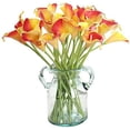 thumbnail image 2 of 10pcs Artificial Calla Lily, Real Touch Latex Flowers for Home , Wedding Party Decorations, 2 of 7