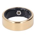 thumbnail image 1 of Smart Ring, Sports Tracking Sleep Monitoring IP68 Waterproof Ealth Tracker Activity Tracker Sleep Fitness Tracker Ring with Charging Cable Base for Women Men, with APP, Gold, 1 of 7