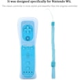 thumbnail image 3 of Somatosensory Game Handle, Gamepad Built in Accelerator Controller for Wii WiiU(Blue) (Blue), 3 of 8