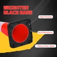thumbnail image 4 of Traffic Safety Cones 18 Inch Orange Cones with Reflective Collar for Road Parking, Driving Practice,2 PACK, 4 of 8