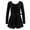 Black - Long Sleeve, variant on Gyratedream Toddler Girls Long Sleeve Ballet Leotards Dresses Dance Skirt Gymnastic Ballerina Outfit Dress