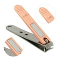 thumbnail image 7 of Unique Bargains 3 Pc Nail Clippers Portable Nail Clipper Set for Nail Care Rose Gold Stainless Steel, 7 of 7