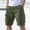 Green, variant on Cargo Shorts for Men Elastic Waist Drawstring Wide Leg Shorts with Multi Pocket Casual Versatile Cargo Shorts,Khaki,L
