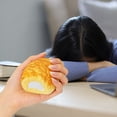 thumbnail image 5 of Rirozkan Squishies Sensory Stress Toys, Slow Rising Soft Fidget, Simulation Cream Puff Bread, Stress Relief Squeeze for Anxiety, 5 of 6