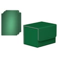 thumbnail image 2 of Caja para más de 100 cartas coleccionables con fundas premium y cierre magnético Verde, 2 of 9