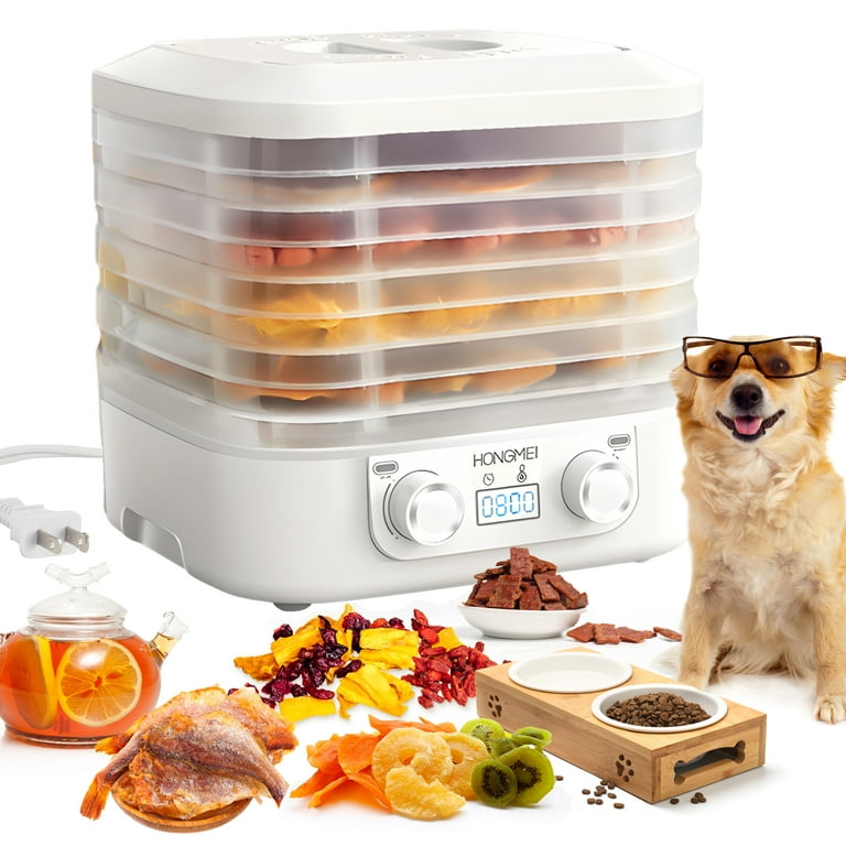 Food Dehydrator , food Dryer for Beef Jerky, Fruit, Vegetables, Dog Treats,  5 Trays with Digital Timer and Temperature Control - AliExpress