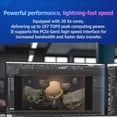 thumbnail image 7 of GUNNIR Intel Arc Pro B60 BS Single‑Slot Professional Graphics Card 24GB GDDR6 PCI‑Express 5.0 XMX AI Engine AV1, 7 of 7