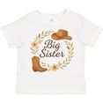 thumbnail image 3 of Inktastic Big Sister Cowgirl Boys or Girls Toddler T-Shirt, 3 of 5
