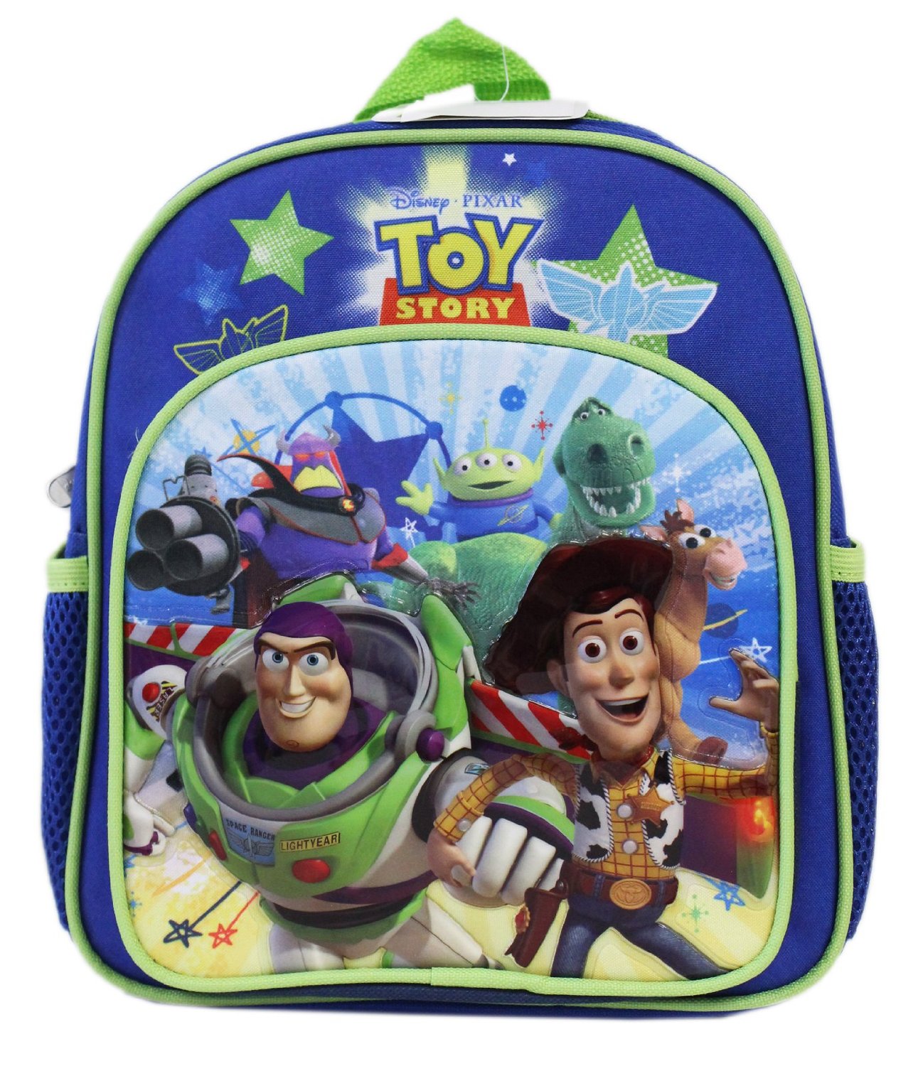 Mini Backpack Disney Toys Story Blue And Green Boys Bag New
