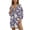 Paisley Flower Print Violet, variant on Renewold Beach Cover Ups for Women Breathable Bikini Coverups with Pocket Hawaii Button Down Shirts for Women Long Shirt Bathing Suit Cover Up Vacation Clothes, Hibiscus Plumeria Leaf Print, S