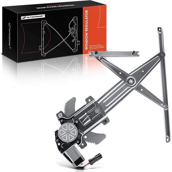 A-Premium Power Window Regulator with Motor Replacement for Chevrolet Colorado GMC Canyon 2004-2011 Isuzu i-280 i-290 i-350 i-370 Front Right Passenger Side