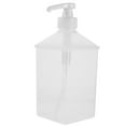 thumbnail image 3 of HOMEMAXS Transparent Plastic Squeeze Bottle for Sauce Storage Easy to Clean LeakProof Design White 12 oz, 3 of 7