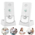 thumbnail image 5 of Yucurem 2 Way Voice Intercom Waterproof - Super Long Range Intercomunicador - Easy Install Wireless Audio Intercom for for Home Hospital Office (White), 5 of 10