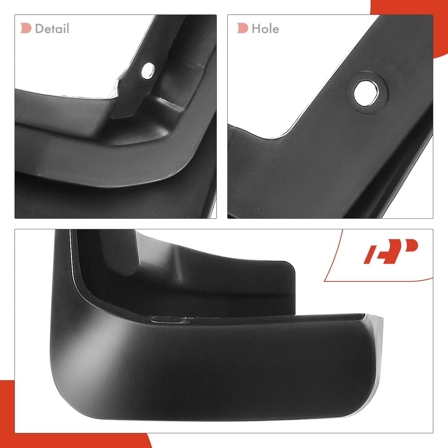 A-Premium Splash Guard Mud Flaps Mudguards Replacement for Lincoln MKZ 2017 2018 Sedan Front and Rear 4-PC