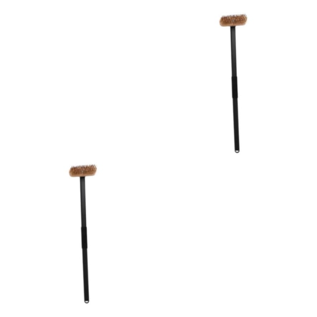 Naiovety Bakery Barbeque Pizza Oven Brush Bristled Long Cleaning Handle Type1 NO1