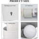 thumbnail image 5 of Luces LED de pared, lámpara de pared, aplique de pared, luz interior y exterior para dormitorio, escalera, tienda, sala de estar, oficina, porche, blanco cálido Adepaton GX-048-1, 5 of 6