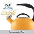 thumbnail image 5 of Chantal Anniversary Enamel on Steel Whistling Tea Kettle, 2 quart, Marigold, 5 of 9