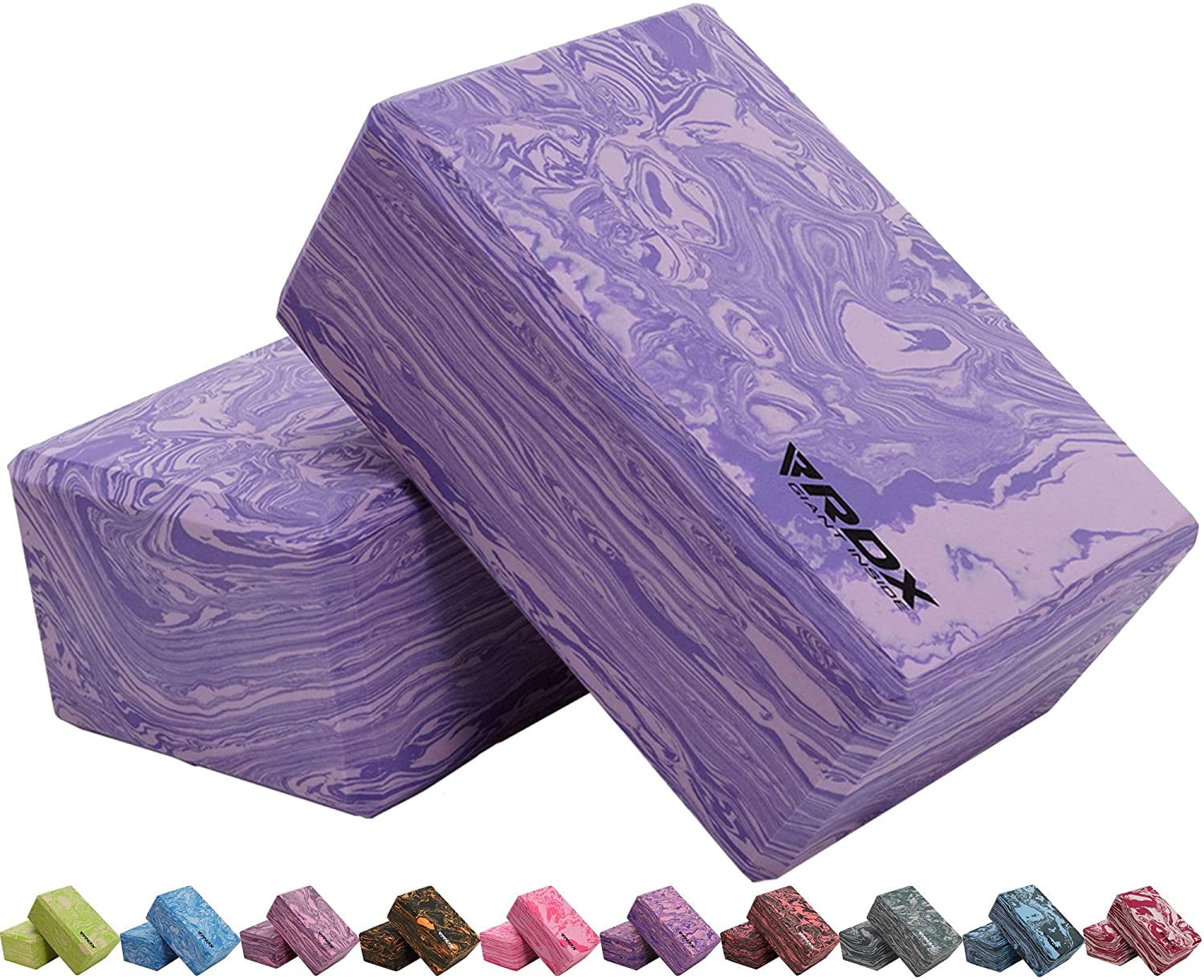 RDX Yoga Block, NonSlip HighDensity Eva Foam, Easy Grip Surface for Stability Strength