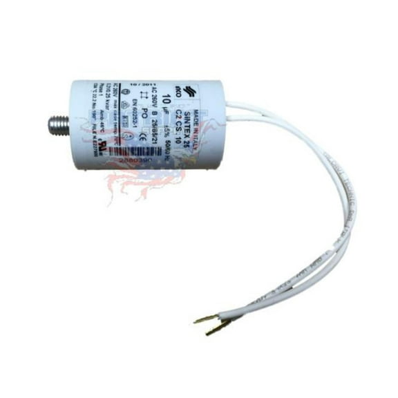 Riello 20087022 Capacitor 10 uF Used On 40 Series Gas Burners